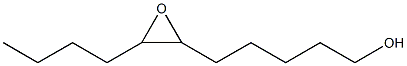 5-(3-Butyloxiranyl)-1-pentanol Struktur