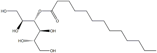 L-Mannitol 3-tridecanoate Struktur