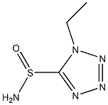 N-(1-Ethyl-1H-tetrazol-5-yl)sulfinylamine Struktur