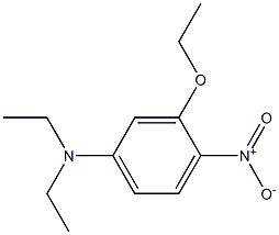 3-Ethoxy-N,N-diethyl-4-nitroaniline Struktur