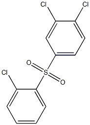 3,4-Dichlorophenyl 2-chlorophenyl sulfone Struktur