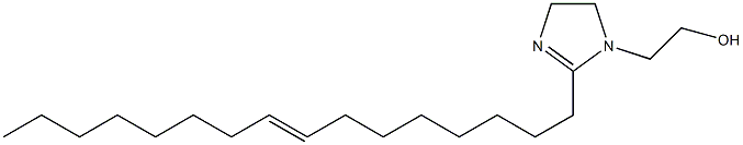 2-(8-Hexadecenyl)-2-imidazoline-1-ethanol Struktur