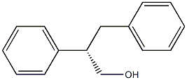 [S,(+)]-2,3-Diphenyl-1-propanol Struktur