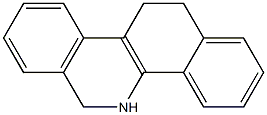 5,6,11,12-Tetrahydrobenzo[c]phenanthridine Struktur