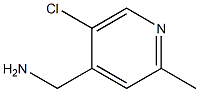 (5-Chloro-2-methyl-pyridin-4-yl)-methyl-amine Struktur