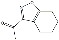 1-(4,5,6,7-Tetrahydro-benzo[d]isoxazol-3-yl)-ethanone Struktur