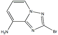 2-Bromo-[1,2,4]triazolo[1,5-a]pyridin-8-ylamine Struktur