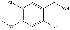 (2-Amino-5-chloro-4-methoxy-phenyl)-methanol Struktur