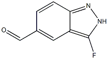 3-Fluoro-2H-indazole-5-carbaldehyde Struktur