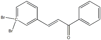 3,3DibromoChalcone Struktur