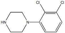 1-(2,3-Dichlorophenyl)piperazine Struktur