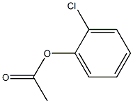 O-chlorophenyl acetate Struktur