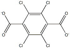 Tetrachloroterephthalate Struktur