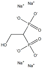 Sodium hydroxyethylidene diphosphonate Struktur