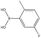 2-methyl-5-fluorobenzeneboronic acid Struktur