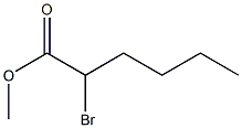 Methyl 2-bromohexanoate Struktur