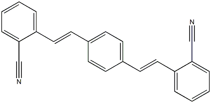 1,4-bis(o-cyanostyryl)benzene Struktur