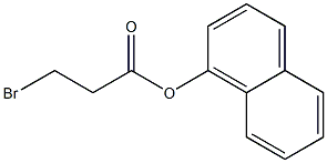 Bromopropionyl naphthyl ether Struktur