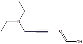 Diethylaminopropyneformicacidsalt Struktur