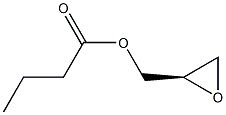 R-n-butyrate glycidyl ester Struktur