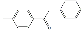 4-fluorophenyl benzyl ketone Struktur