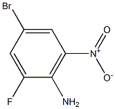 4-Bromo-2-fluoro-6-nitroaniline Struktur