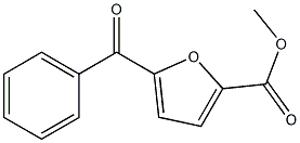 Methyl 5-benzoyl-2-furoate Struktur