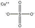 Copper sulfate Struktur