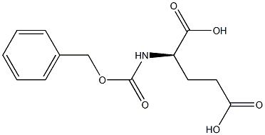 CBZ-D-glutamic acid Struktur