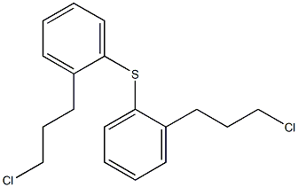 CHLOROPROPYLPHENYLSULFIDE Struktur