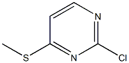 2-CHLORO-4-METHYLTHIOPYRIMIDINE Struktur