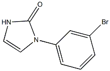 3-(3-BROMOPHENYL)-1H-IMIDAZOL-2(3H)-ONE Struktur