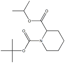 Methyl(ethyl) 1-tert-Butoxycarbonyl-Piperidine-2-carboxylate Struktur