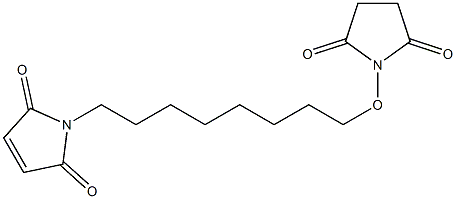 N-(8-Maleimidocapryloxy)succinimide Struktur