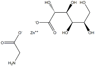 zinc gluconate glycine Struktur