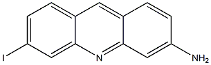 3-amino-6-iodoacridine Struktur