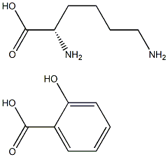 lysinsalicylate Struktur