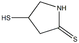 4-mercaptopyrrolidine-2-thione Struktur