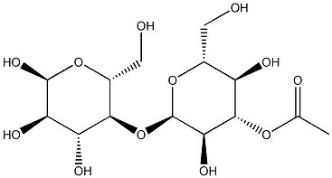 acetylmaltose Struktur