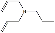 PROPYLDIALLYLAMINE Struktur