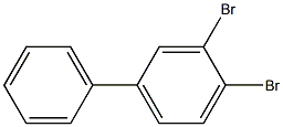 3,4-DIBROMOBIPHENYL Struktur