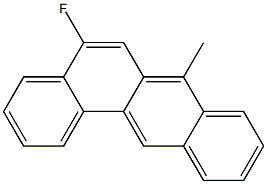 FLUORO-7-METHYLBENZ(A)ANTHRACENE Struktur