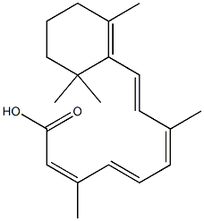 9,10-DIHYDRORETINOICACID Struktur