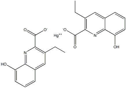 ETHYLMERCURY8-HYDROXYQUINOLINATE Struktur