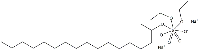 SODIUMPENTADECYLTRIETHOXYSULPHATE Struktur