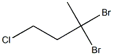 1-METHYL-DIBROMO-CHLOROPROPANE Struktur