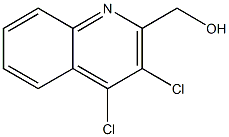 DICHLOROHYDROXYMETHYLQUINOLINE Struktur