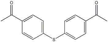 4,4'-DIACETYLDIPHENYLTHIOETHER Struktur