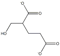 HYDROXYMETHYLGLUTARATE Structure