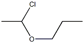 1-(1-CHLOROETHOXY)PROPANE Struktur